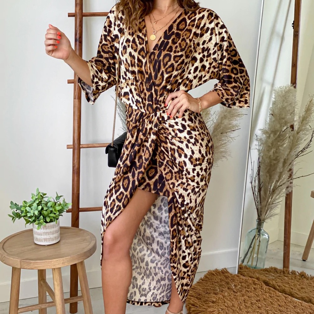 New With Tags! Leopard Print Dress